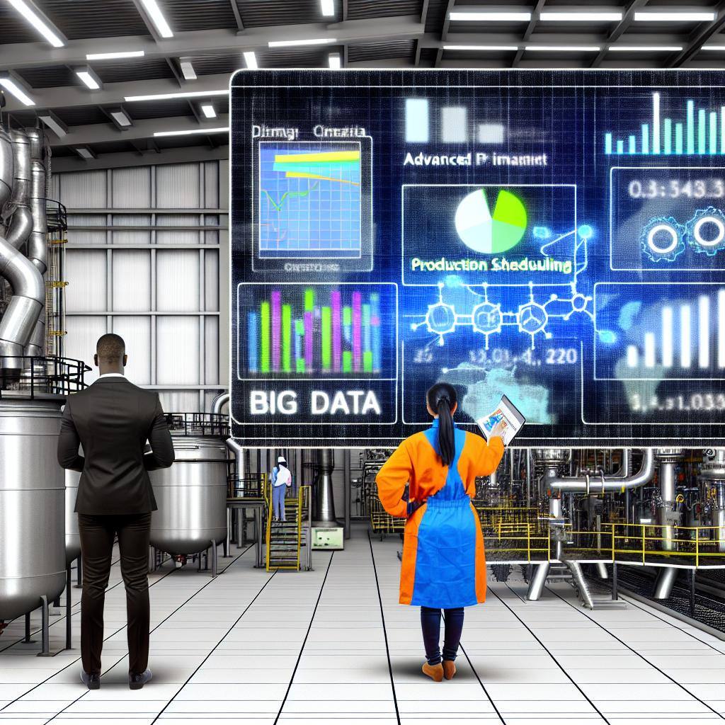 Leveraging big data analytics for advanced production scheduling in